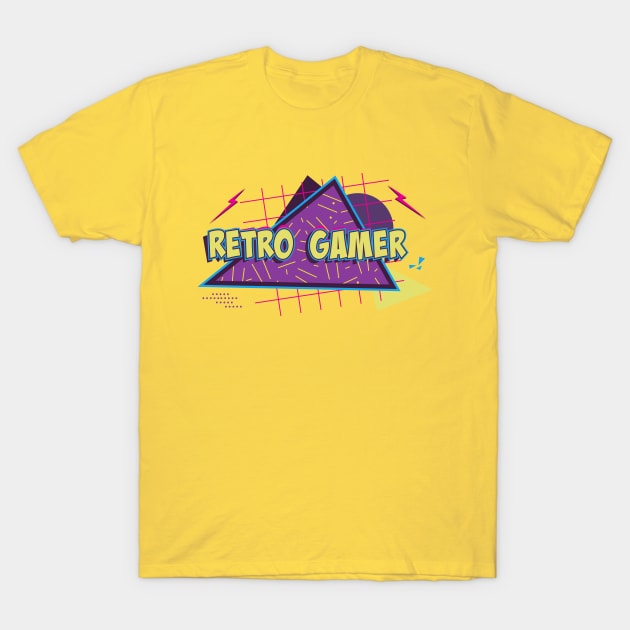 Retro Gamer T-Shirt by SquatchVader